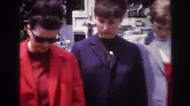 France (1967): There Are Three Woman Saying Goodbye To A Love One