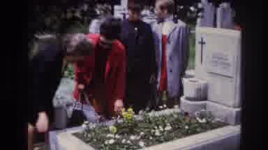 France (1967): Getting Off The Boat And Cleaning The Cemetery