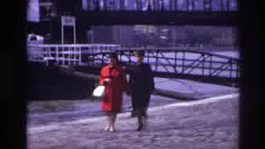 France (1967): Two Lady's Walking At The Beach