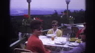 France (1967): Family Outdoor Food