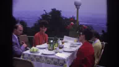 France (1967): Sitting Down With Friends And Family Enjoying A Good Meal With Good