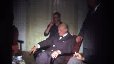 France (1967): Young Man Accidently Wakes Up Old Man At Social Gathering