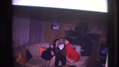 Ottawa Canada (1967): An Old Man Relaxing On The Couch With Two Women