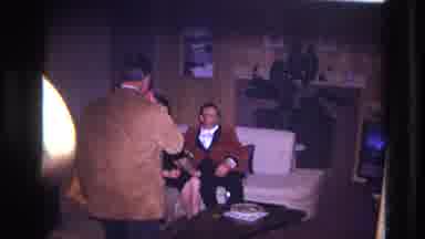 Ottawa Canada (1967): A Man Approaching, And Then Sitting Down Next Two A Man And