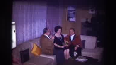 Ottawa Canada (1967): Two Man Cajoling Together An Embarrassed High Hanking Woman