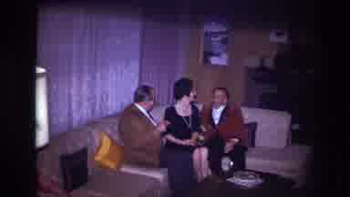 Ottawa Canada (1967): Two Men And A Woman Sit On A Couch And Have A Conversation