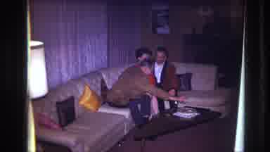 Ottawa Canada (1967): Spending The Evening On The Couch Chatting With Some Friends