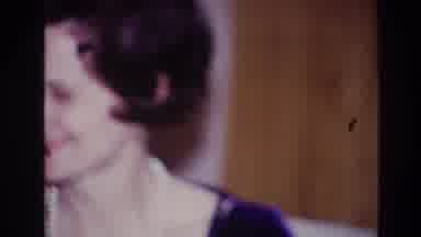 Ottawa Canada (1967): Close-Up Of A Happy Woman Passing A Glass Of Wine To Someone