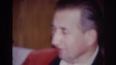 Ottawa Canada (1967): Man In Red Jacket Sitting On A Couch
