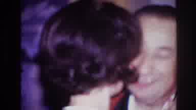 Ottawa Canada (1967): Old Man And Woman Dancing Inside A Venue During A Fancy