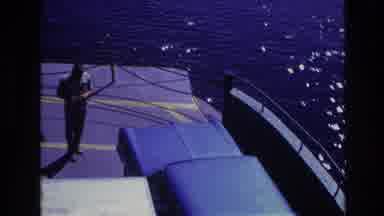 Ottawa Canada (1967): Blue Van On Ferry Boat