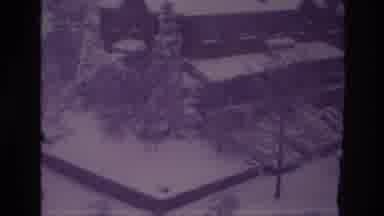 Ottawa Canada (1967): Snow Covered Ice Black And White Dreary Classic Winter