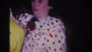 Ottawa Canada (1967): Halloween Costume Party With A Girl Dressed Up As A Clown As