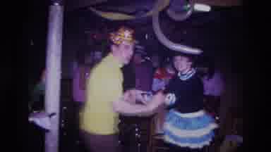 Ottawa Canada (1967): Woman And Man Dancing While Costume Party Takes Place In The