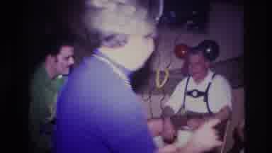 Ottawa Canada (1967): Several Men Dressed Up At A Party