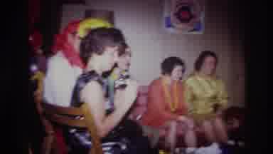 Ottawa Canada (1967): Panorama Of Party Guests And Woman Playing With Her Camera