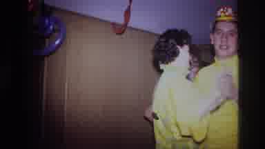 Ottawa Canada (1967): Dancing Happy Young Couple Celebrating At A Birthday Party