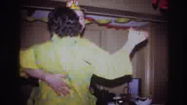 Ottawa Canada (1967): Couple Dancing At A Celebration, Dressed In Bright Colors Of