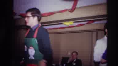 Ottawa Canada (1967): People Party Grill Woman Man Talk Dance Place Room Good Mood