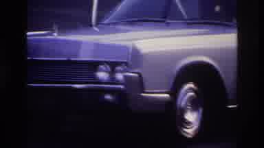 Ottawa Canada (1967): A Large Automobile Is Parked Next To A Body Of Water That