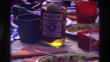 Ottawa Canada (1967): A Jar Of Olives Next To Other Sorts Of Lunch Items On A