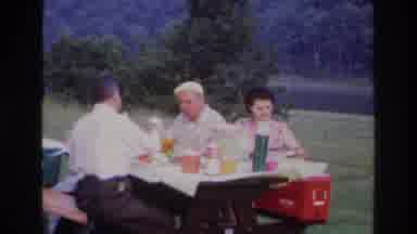 Ottawa Canada (1967): Family Vacation Sharing A Delicious Country Meal