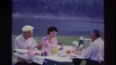 Ottawa Canada (1967): Three People Enjoying A Lovely Picnic Outdoors And Catching