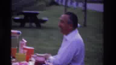 Ottawa Canada (1967): Two Men And A Woman Having A Picnic On A Park Bench In A