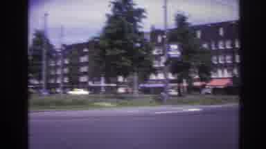 Paris France (1967): Retro Film Of Busy Streets With Many Cars And Large Buildings