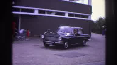 Paris France (1967): Important Man Giving Greetings To The Public In Black Car
