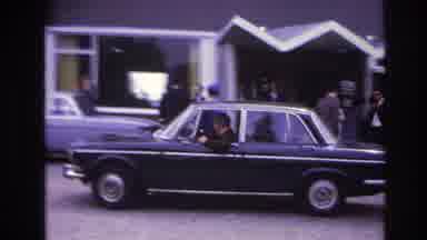 Paris France (1967): Person Driving Through A Street