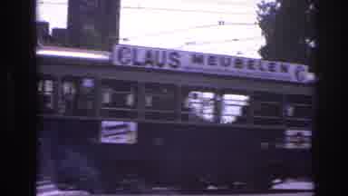 Paris France (1967): A City Intersection Showing A Bus, Then A Network Of Cables,