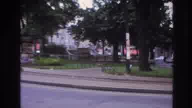 Paris France (1967): I See A Park I See Buildings Grass Sidewalks