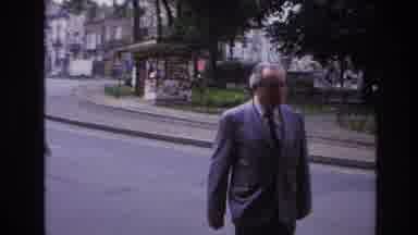 Paris France (1967): Old 8mm Film Of City Park And Flowers
