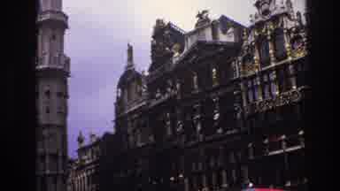 Paris France (1967): Street View Buildings Of City