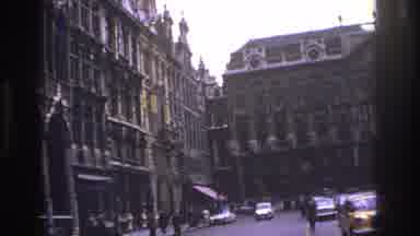 Paris France (1967): A Woman Admires A Statue Inside A Massive Gothic Style