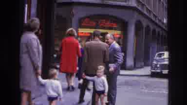 Paris France (1967): Talking Business While On A Walk With The Wife And Boys In