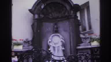 Paris France (1967): Peeing Boy Water Fountain
