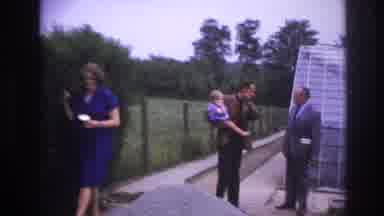 Paris France (1967): People Talking At A Greenhouse