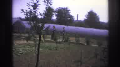 Paris France (1967): Two Individuals Converting Among Farmland And Green Houses