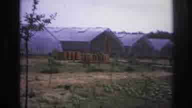 Paris France (1967): Farm With Several Green Houses On Open Land And Outdoor Crops