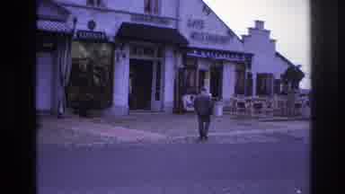 Paris France (1967): People In Front Of A Cafe