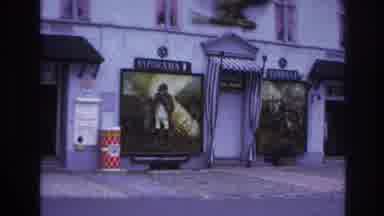 Paris France (1967): Old Building Seen On A Trip With A Large Bird And Posters On