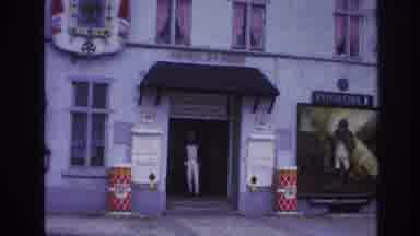 Paris France (1967): Front Of Elegant Building With Store With Windows And Person