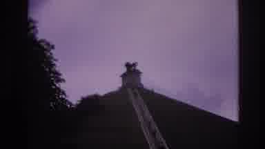 Paris France (1967): A Long Stone Stairway Leads Up The Side Of A Very Steep Large