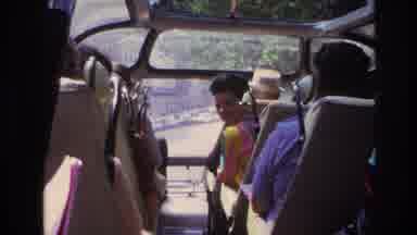 Paris France (1967): Tourist Group, Visiting A Landmark With Columns, Like The