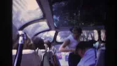 Paris France (1967): Woman In A Bus And The View Of The River And City Line