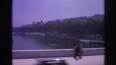 Paris France (1967): Film Of Waterway And Street Activity From A Moving Vehicle