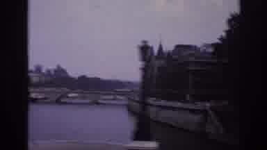 Paris France (1967): Taking A Walk Over The Bridge Admiring The View Of The Sea