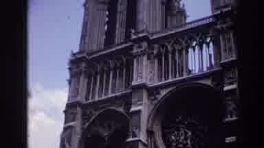 Paris France (1967): Person Recording A Tall Building